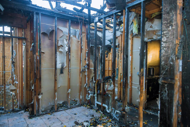 Professional Fire Damage Restoration technician working in Minneapolis, MN